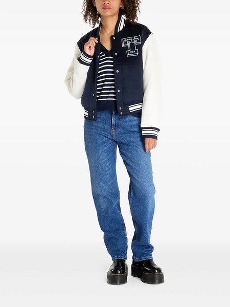  Tommy Jeans Letterman Jacket - Blue 