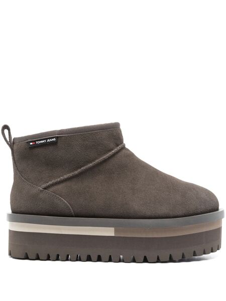  Tommy Jeans Suede Boots - Grey 