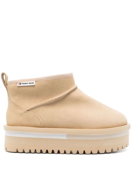  Tommy Jeans Suede Boots - Neutrals 