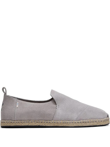  Toms Deconstructed Alparg grey Suede Espadrilles 