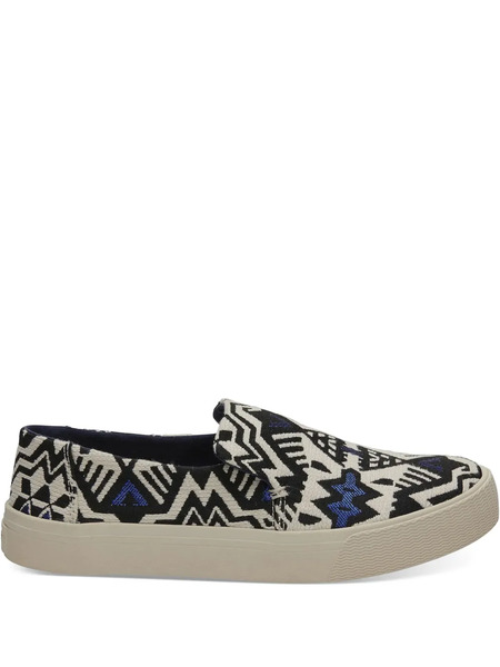  Toms Sunset Geometric-pattern Slip-on Sneakers - Neutrals 