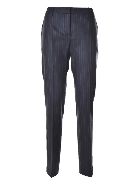  Tonello Pinstripe Tailored Trousers - Blue 