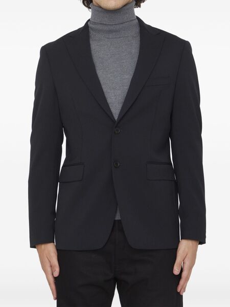  Tonello Single-breasted Blazer - Black 