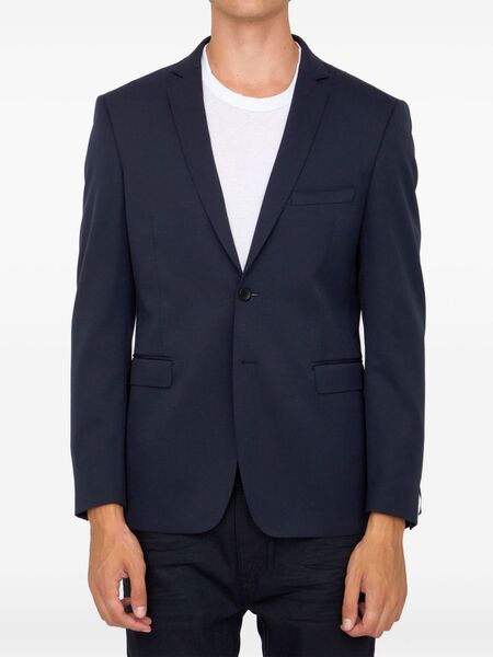  Tonello Wool Blazer - Blue 