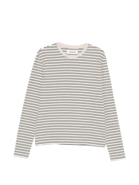  Tonywack Striped Sweatshirt - Neutrals 