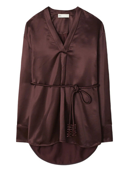  Tory Burch Asymmetric Top - Brown 