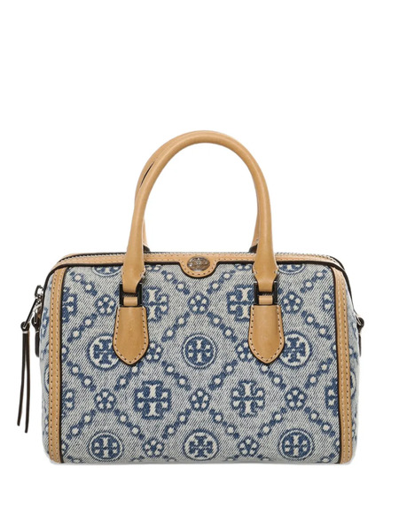  Tory Burch Barrel Patterned Top-handle Tote Bag - Blue 