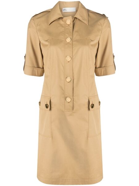  Tory Burch Camp Mini Dress - Neutrals 