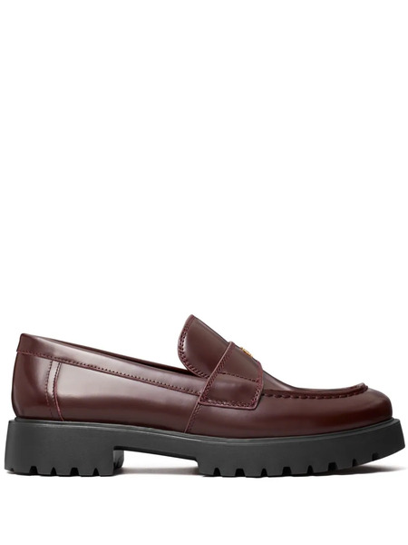  Tory Burch Classic Lug Loafers - Red 