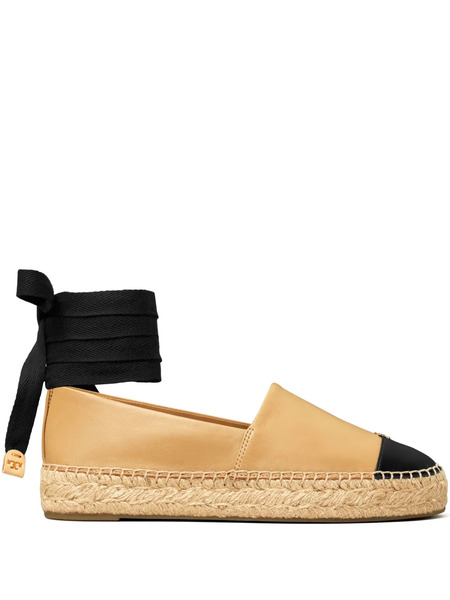  Tory Burch Colourblock Espadrilles - Brown 