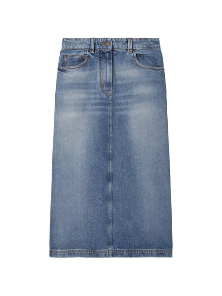  Tory Burch Denim Skirt - Blue 