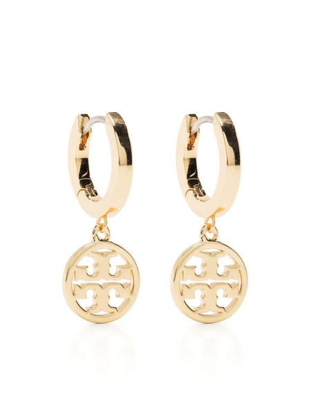  Tory Burch Double-t Drop Earrings - Gold 