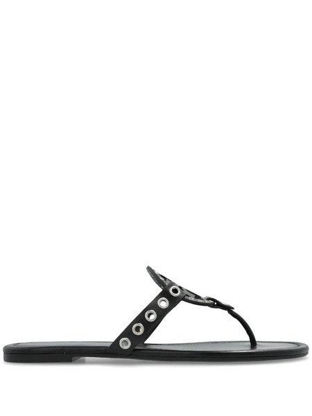  Tory Burch Eyelet-embellished Sandals - Black 
