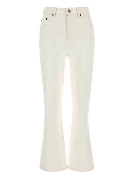  Tory Burch Flared Jeans - White 