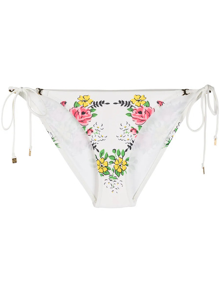  Tory Burch Floral Print Bikini Bottoms - Neutrals 