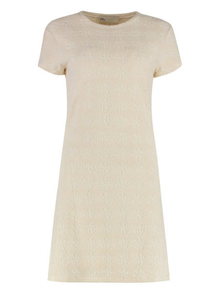  Tory Burch Geometric Pattern Dress - Neutrals 
