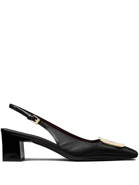  Tory Burch Georgia 55m Slingback Pumps - Black 