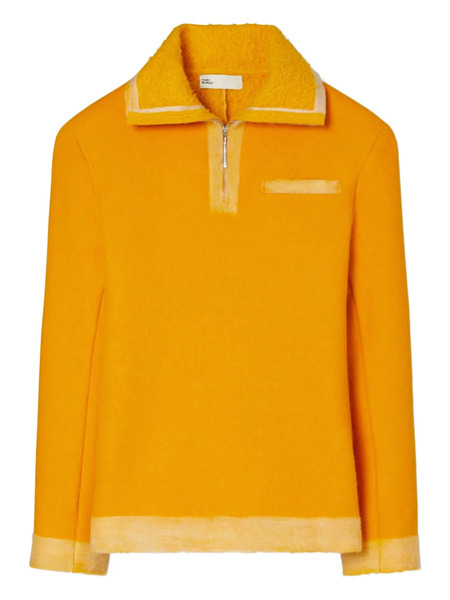  Tory Burch Half-zip Polo Shirt - Orange 