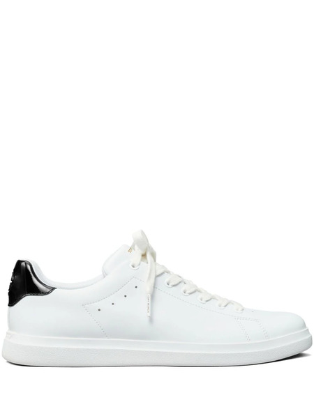  Tory Burch Howell Court Leather Sneakers - White 