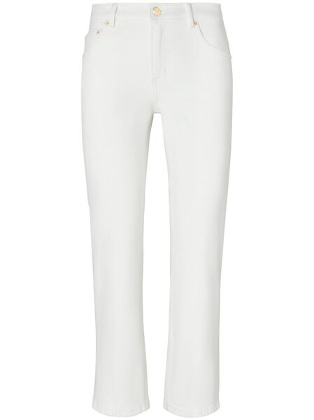  Tory Burch Kick Flare Jeans - White 