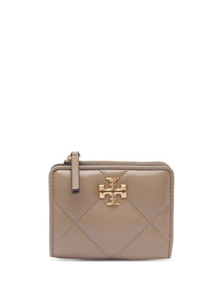  Tory Burch Kira Leather Bi-fold Wallet - Neutrals 