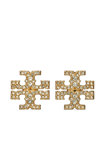  Tory Burch Kira Pave Earrings - Gold 