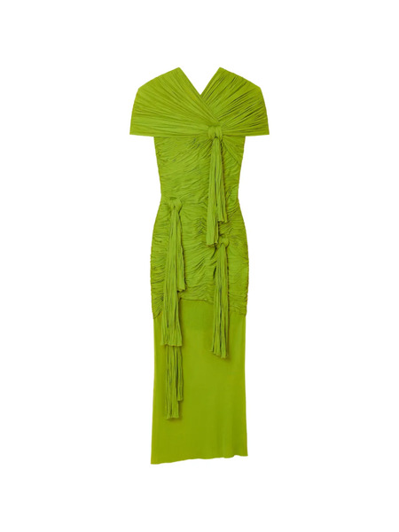  Tory Burch Knotted Dress - Green 