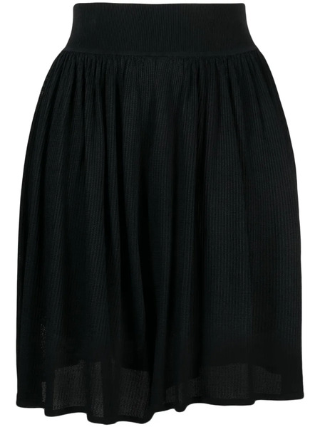  Tory Burch Lightweight Knitted Shorts - Black 