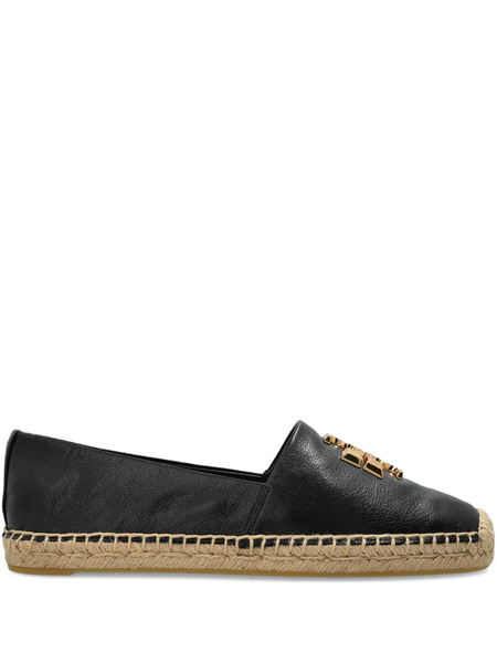  Tory Burch Logo-embellished Espadrilles - Black 