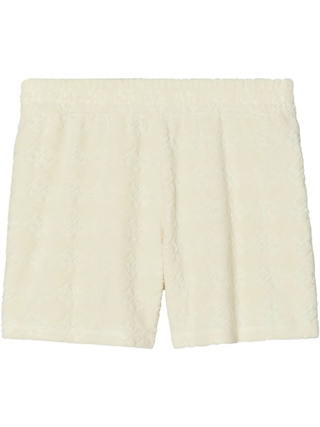  Tory Burch Logo-jacquard Shorts - Neutrals 