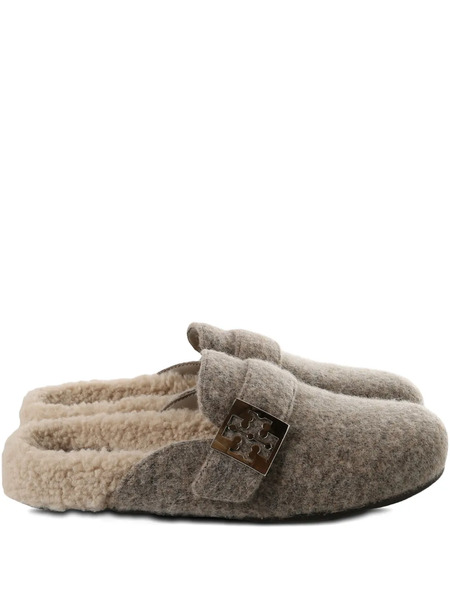  Tory Burch Mellow Buckle Mules - Grey 
