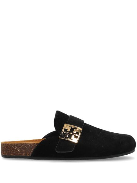  Tory Burch Mellow Mules - Black 