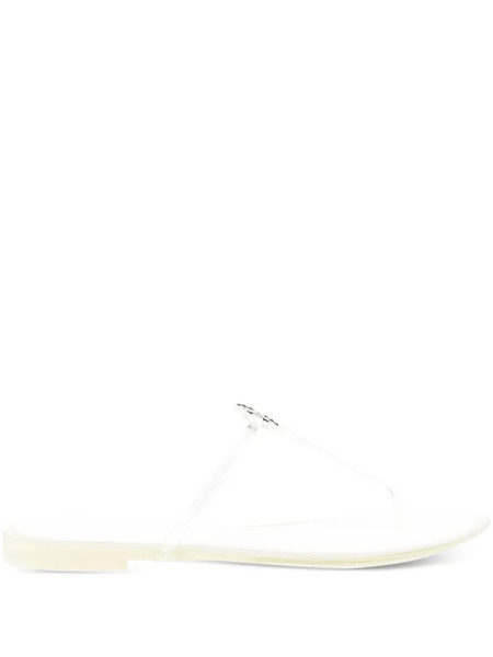  Tory Burch Mini Miller Jelly Sandals - White 