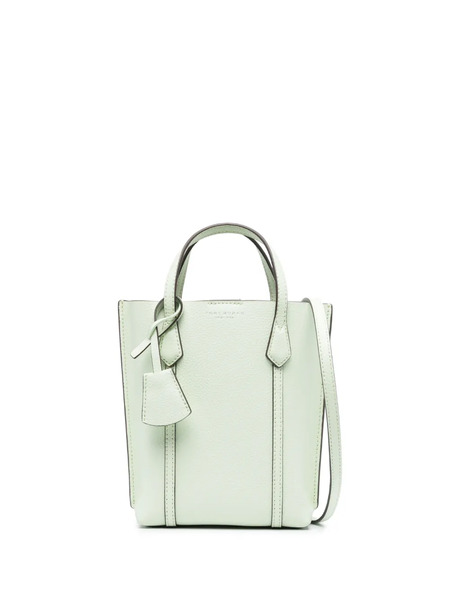  Tory Burch Mini Perry Leather Tote Bag - Green 