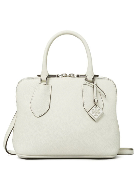  Tory Burch Mini Swing Leather Satchel - White 