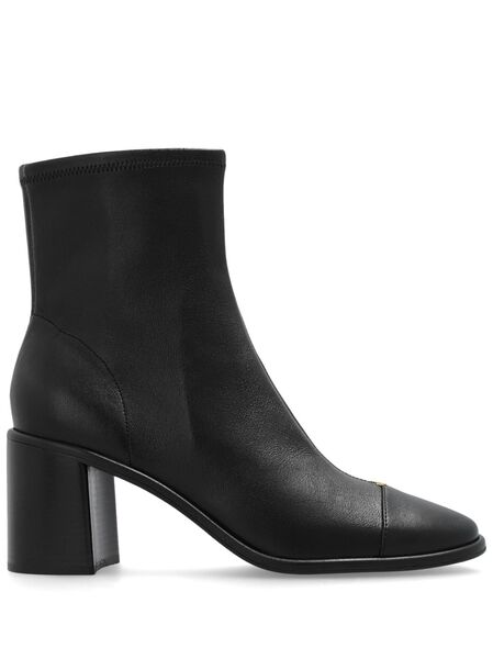  Tory Burch 70mm Appliqué-logo Boots - Black 