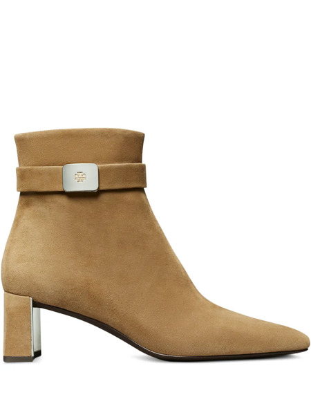  Tory Burch 55mm Buckle-detail Boots - Neutrals 