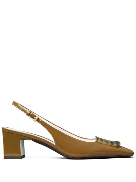  Tory Burch 55mm Georgia Slingback Pumps - Neutrals 
