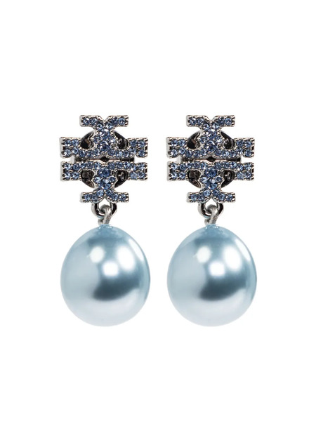  Tory Burch Moondance Drop Earrings - Silver 