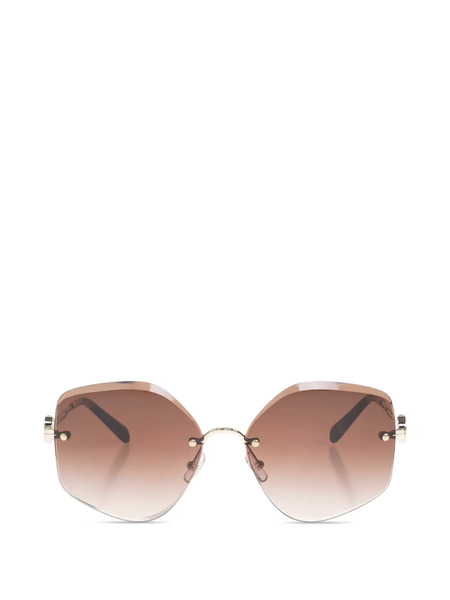  Tory Burch Oversized-frame Sunglasses - Pink 