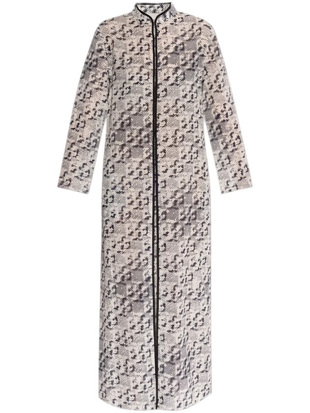  Tory Burch Patterned Midi Dress - Neutrals 