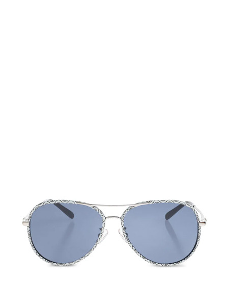  Tory Burch Pilot-frame Sunglasses - Silver 