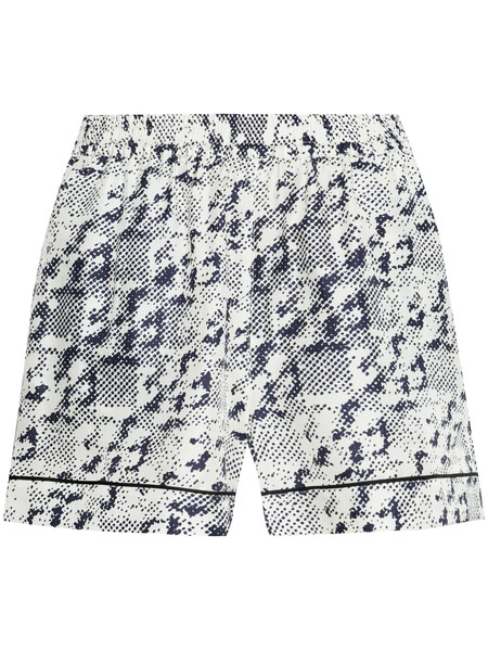  Tory Burch Print-embellished Shorts - White 