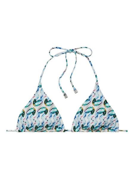  Tory Burch Printed Bikini Top - Blue 