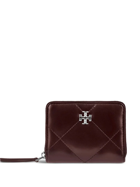  Tory Burch Quilted Zip-around Wallet - Red 