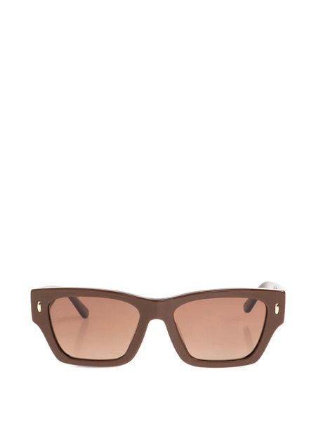  Tory Burch Rectangle-frame Sunglasses - Brown 