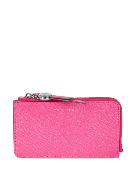  Tory Burch Romy Leather Wallet - Pink 