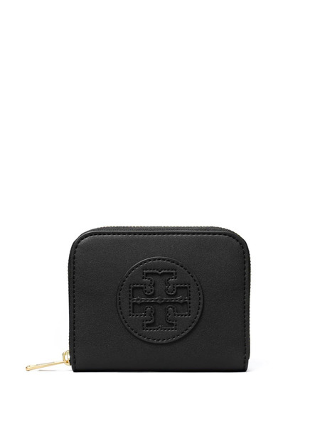  Tory Burch Small Ella Bio Zip Wallet - Black 