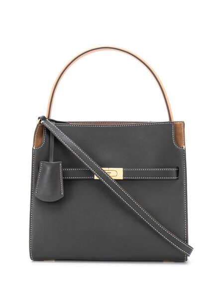  Tory Burch Small Lee Radziwilli Double Shoulder Bag - Blue 