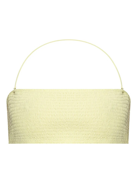  Tory Burch Smocked Bikini Top - Yellow 